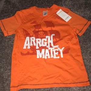 BRAND NEW with tags Boys 4T orange shirt.